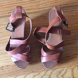 Ralph Lauren Strappy Wedges